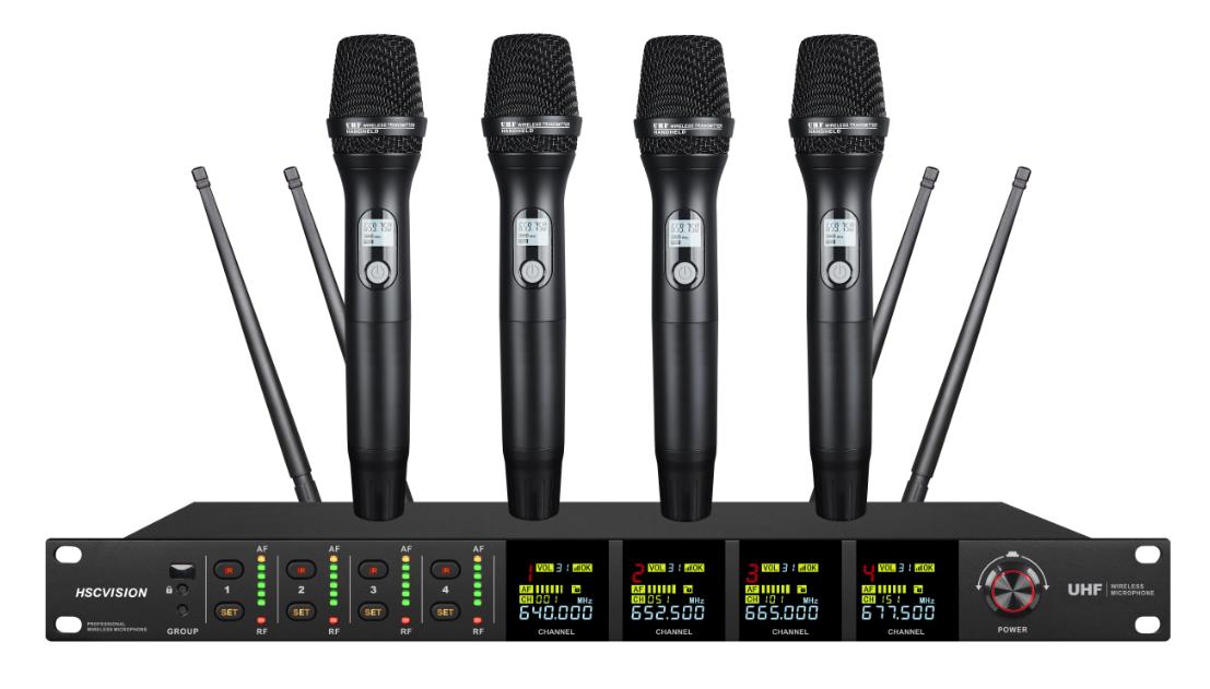 无线会议话筒（一拖四） TS-5400U